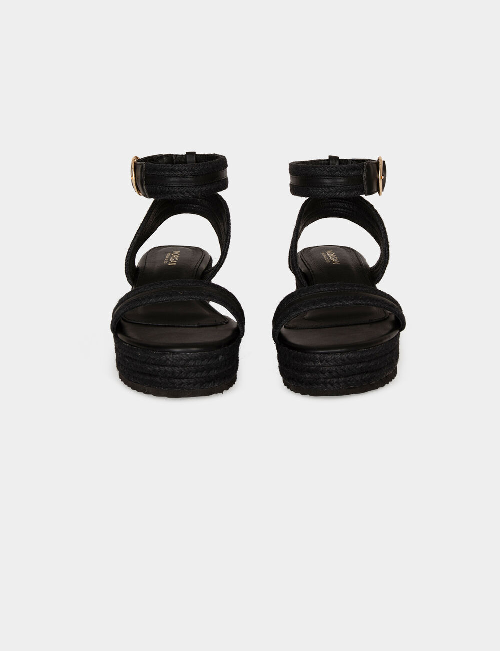 Sandals with wedge heels black women