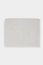 Scarf metallised threads silver color women