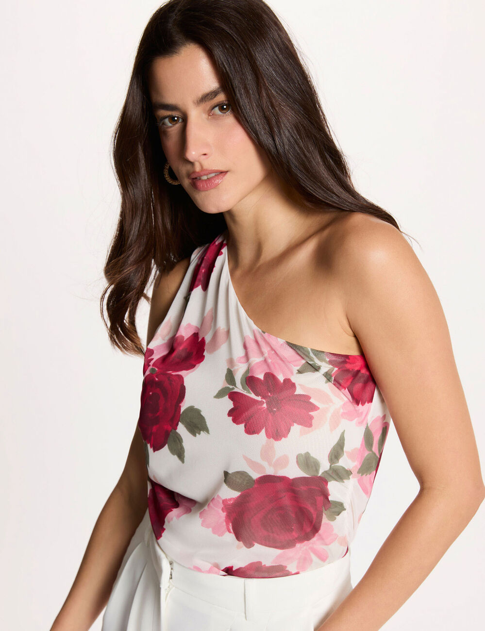Sleeveless t-shirt multicolor women