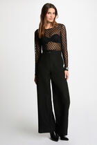 Long-sleeved t-shirt black women