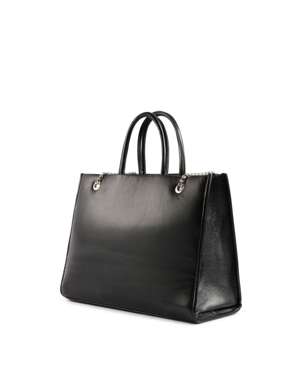Quilted shopper bag black women