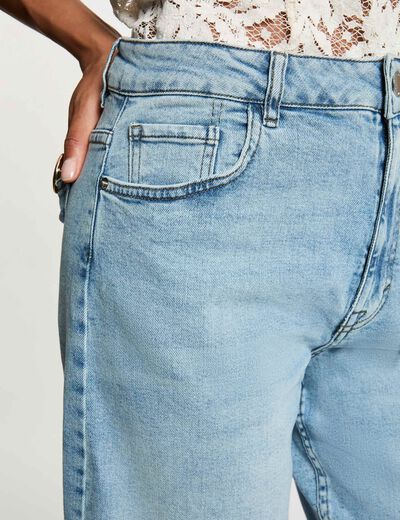 heavy stone wash denim women