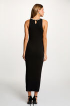 fitted knit dress Women black women Fitted knit dress Women black women