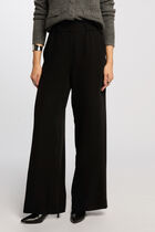 Wide leg trousers black women