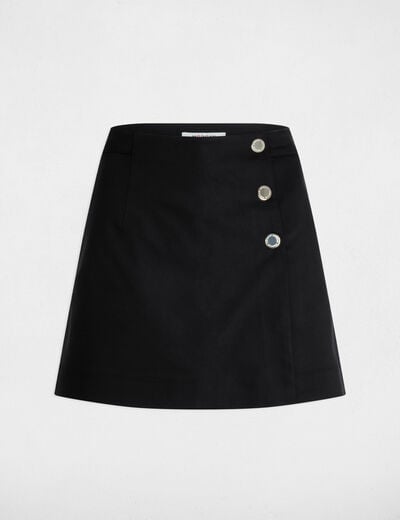 Mini skort black women