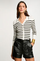 Jumper 3/4-length sleeves white women