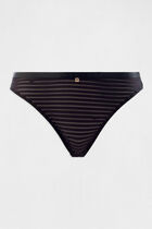 Lace brief black ladies'