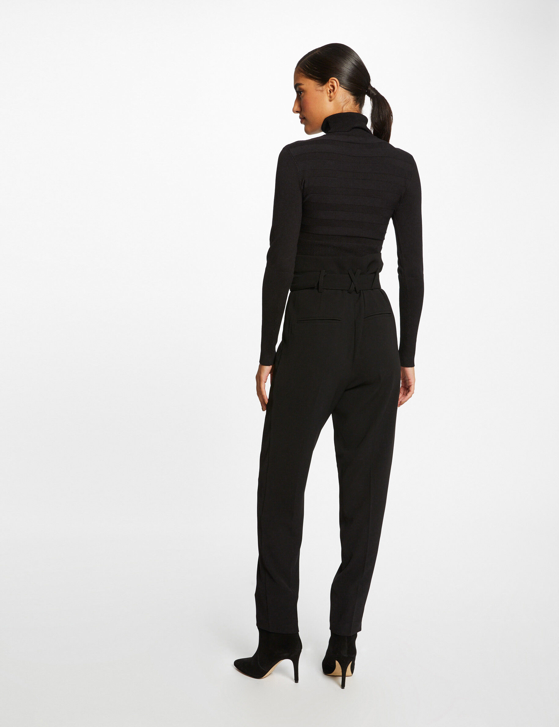 Black pantsuit jumper outlet