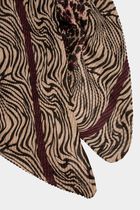 Pleated scarf multicolor women