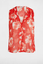 Sleeveless blouse multicolor women