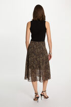 Printed A-line dress multicolor women