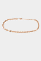 Thin chain belt gold yellow women