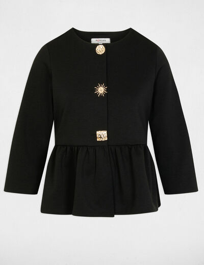 Long-sleeve cardigan black women