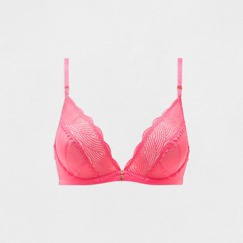 Underwired bra pink women