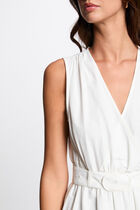 Maxi straight dress white women