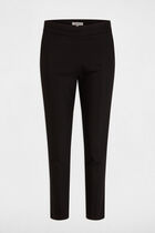 Cropped cigarette trousers black women