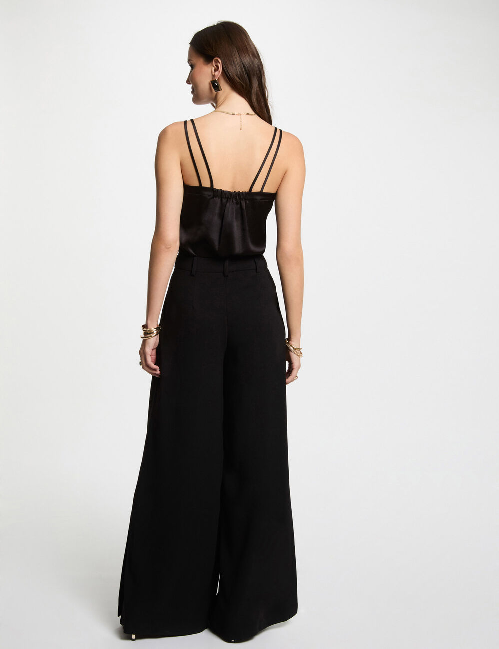 Top thin straps black women