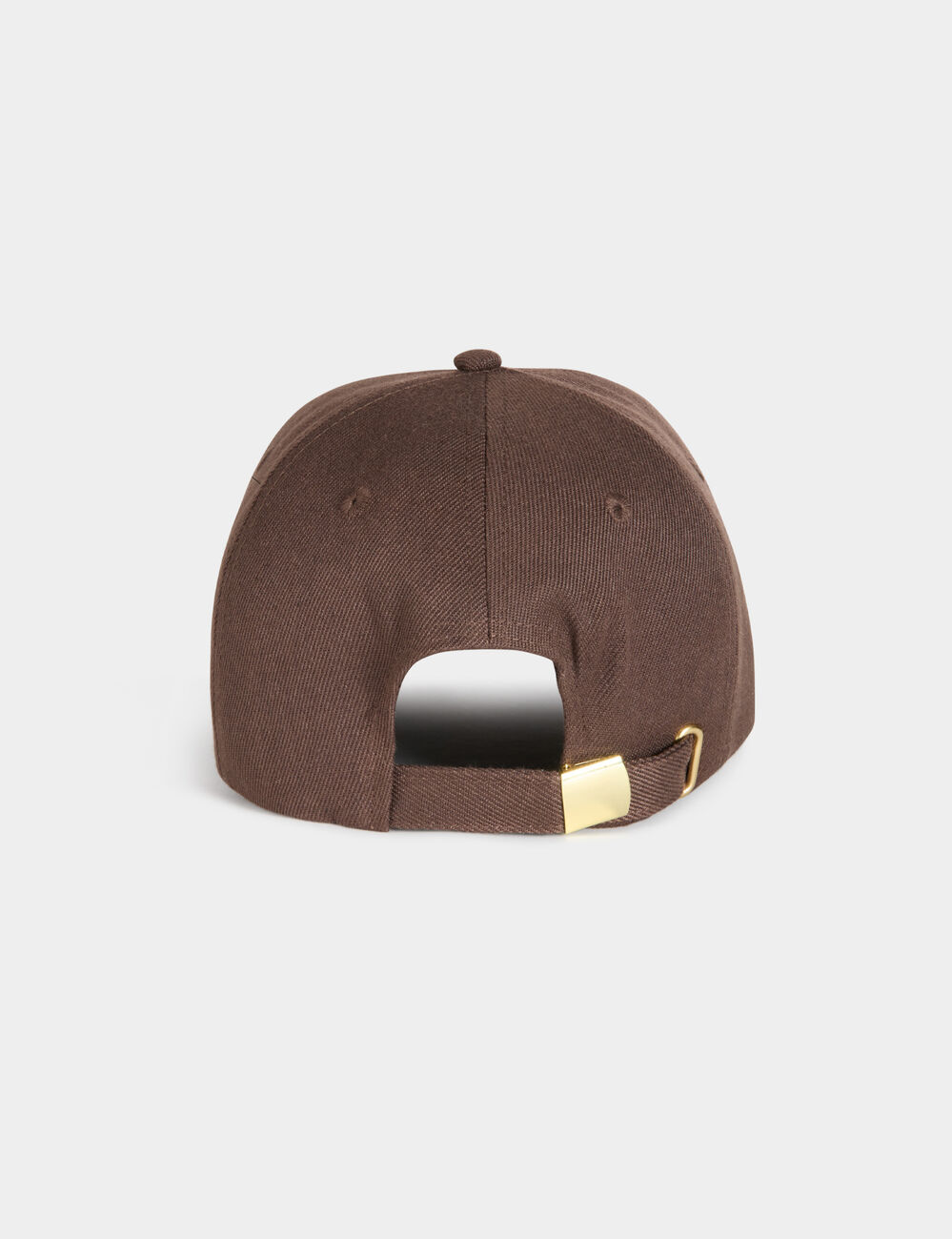 Sparkly cap dark brown women