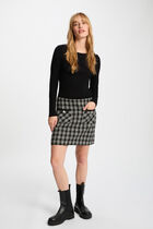 Fitted short dress black women