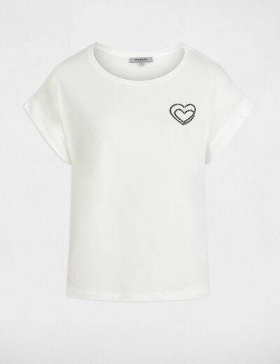 Short-sleeve t-shirt white women