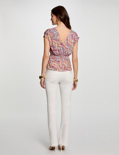 Short-sleeved t-shirt multicolor women
