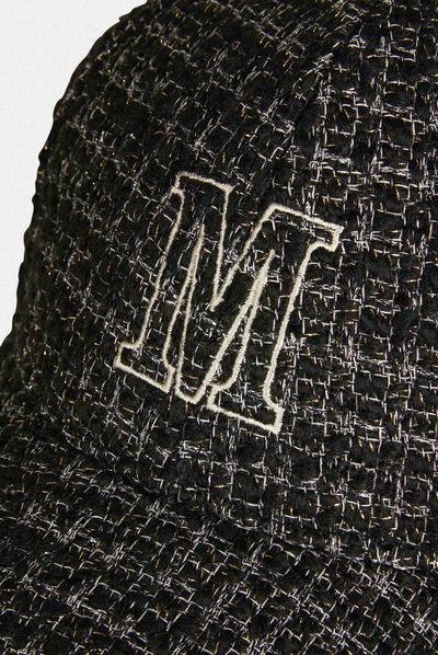 « M » cap black ladies'