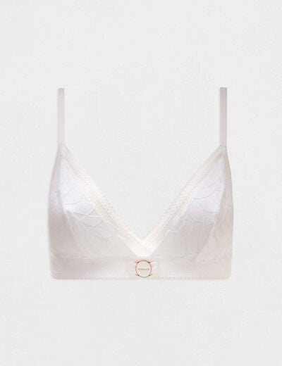 Soft bra white women
