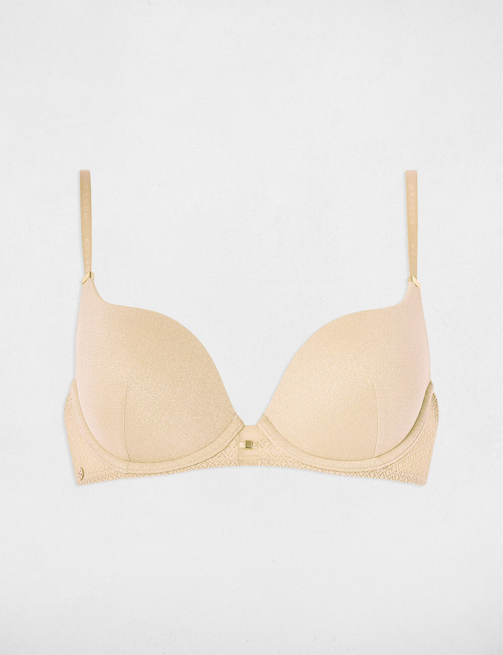 Padded bra beige women
