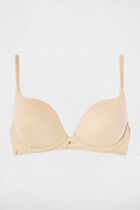 Padded bra beige women