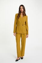 Veste sans manches vert kaki femme