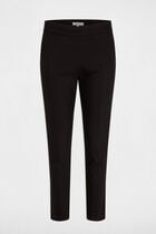 Cropped cigarette trousers black women