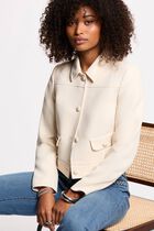 Short jacket cream women