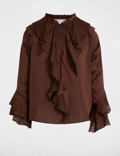 Long-sleeved blouse women