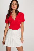 Short-sleeved t-shirt red women