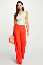 Ribbed sleeveless top multicolor women