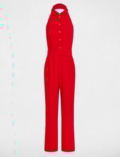 Jumpsuit red women