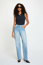 Sleeveless top with a lapel collar navy blue women