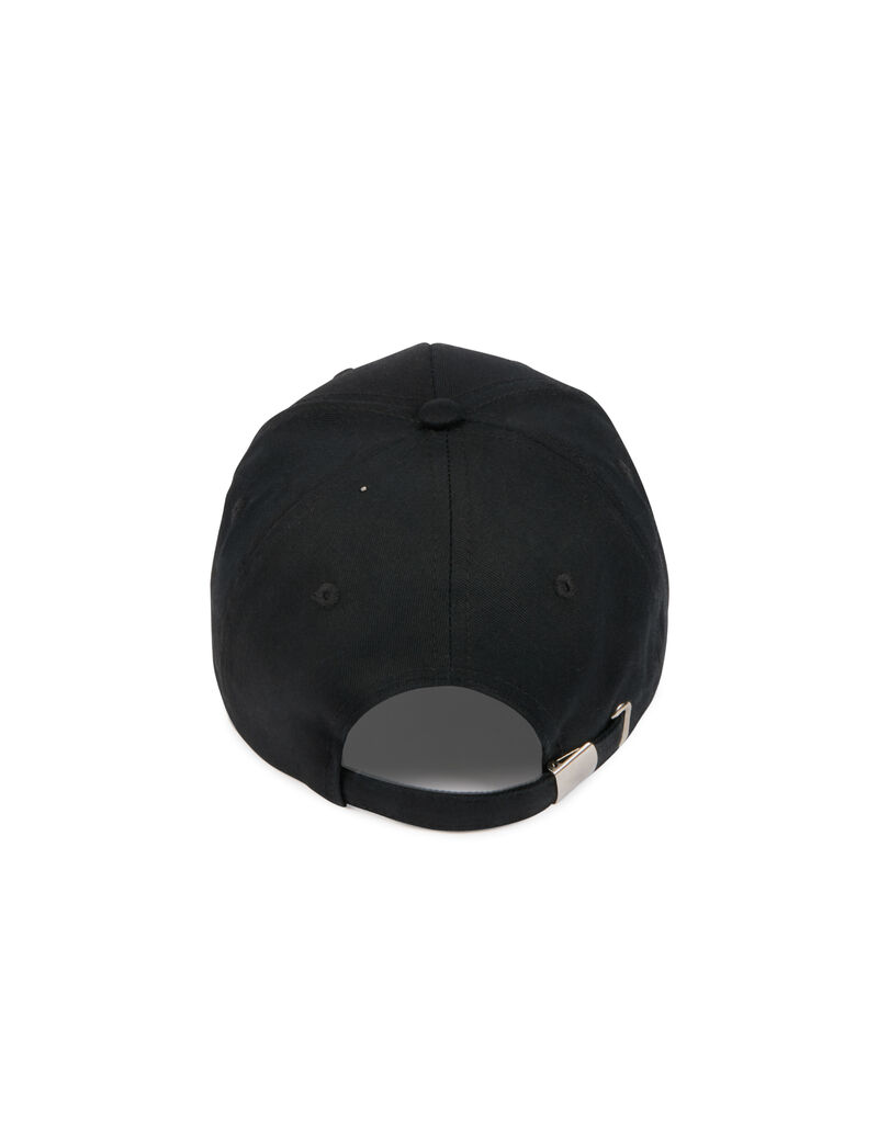 Casquette brodée M noir femme