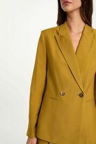 Veste sans manches vert kaki femme