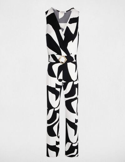 Printed jumpsuit multicolor women