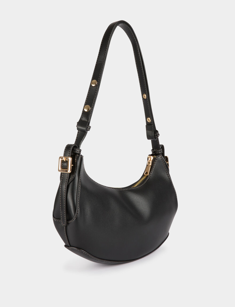 Half moon bag black women