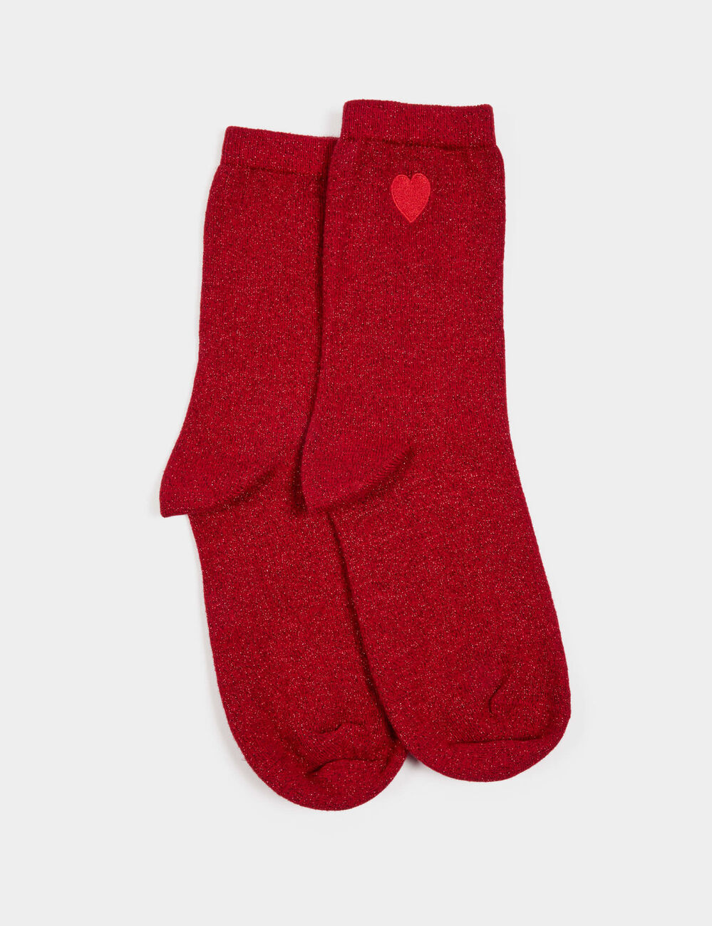 Set of 3 heart socks multicolor women