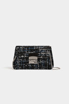 Tweed bag black women