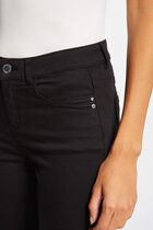 Slim standard-waisted trousers black women