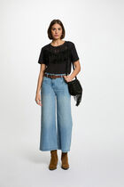 Short-sleeved t-shirt black women