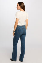 T-shirt manches courtes blanc femme