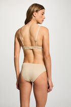 Padded bra beige women