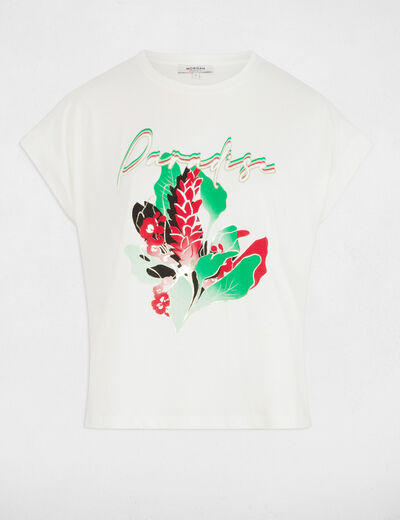T-shirt with message white women