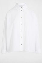 Long-sleeved shirt white women