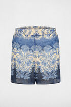 Flowy printed shorts multicolor women